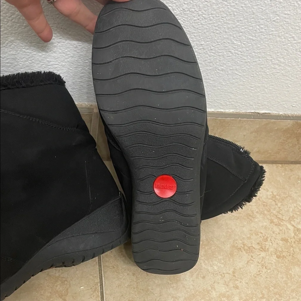 Khombu Black Women's Winter Boots